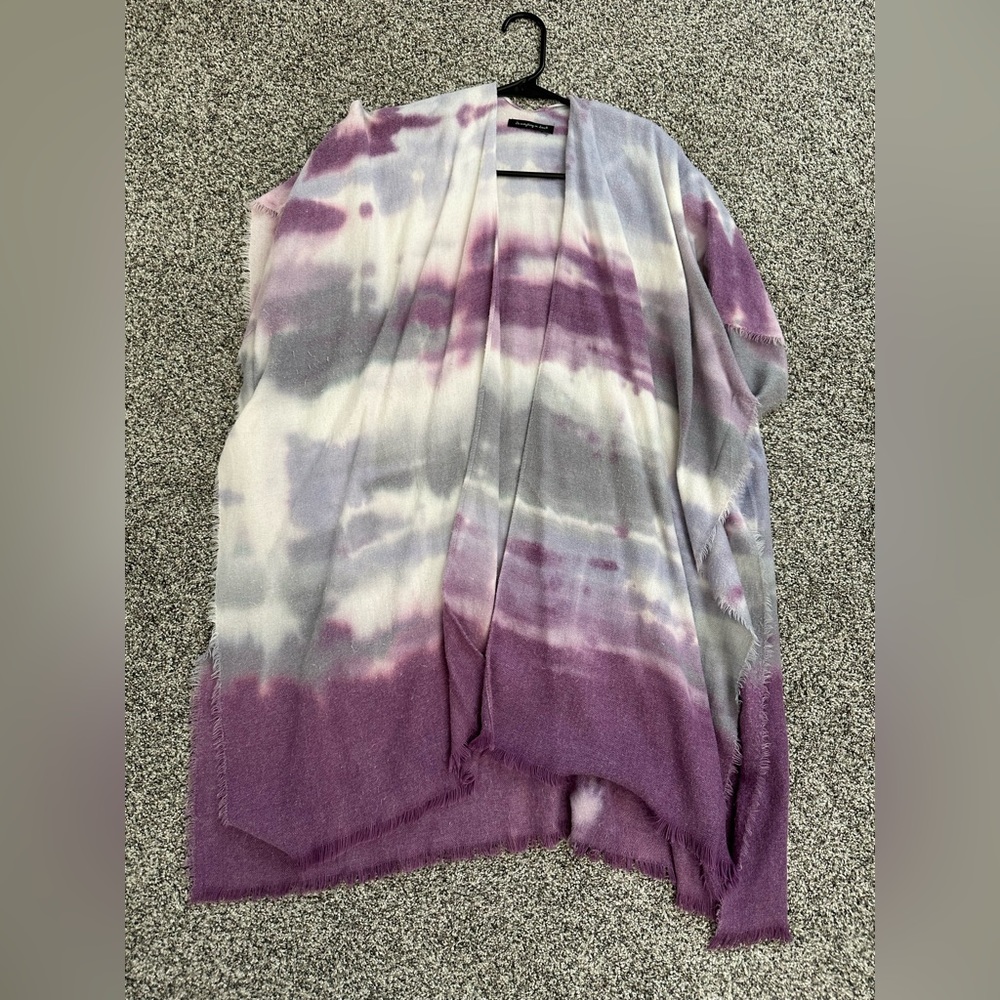 Tie-dye Poncho